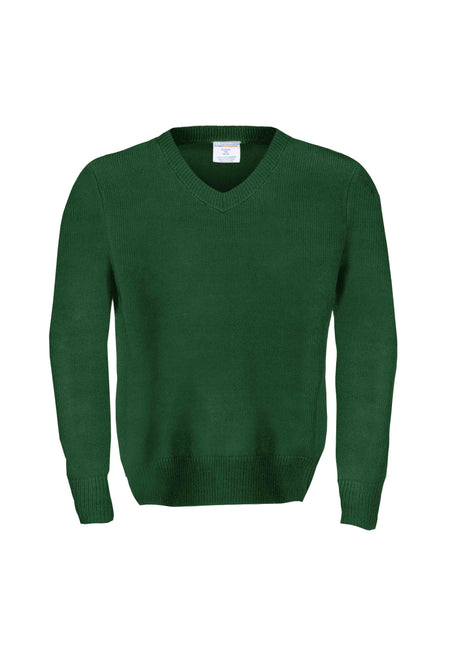 School Uniform Kids V-Neck Pull-Over Sweater