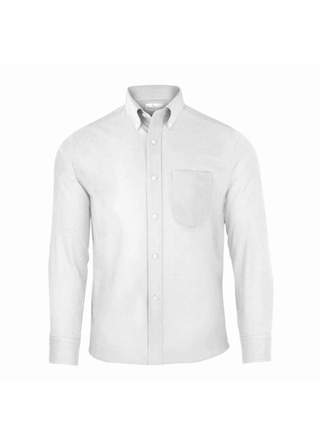 School Uniform Boys and Mens Long Sleeve Oxford Dress Shirt by Tom Sawyer