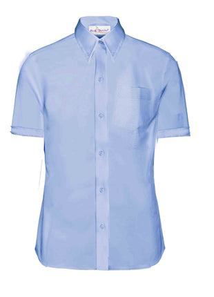 School Uniform Girls Short Sleeve Oxford Dress Shirt by Becky Thatcher