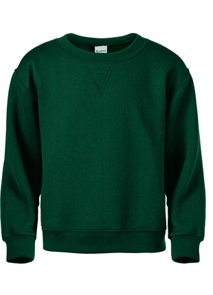 School Uniform Kids Crewneck Sweatshirt by Soffe
