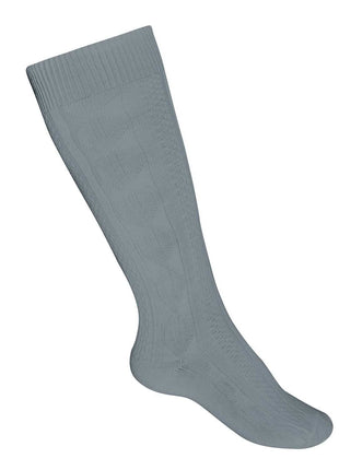 School Uniform Girl Cable-Knee-Hi Socks by hello nella