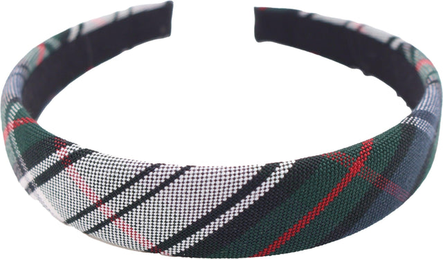 School Uniform Girl Plaid Headband