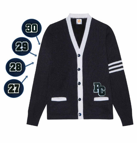 Pomona Class Varsity Cardigan