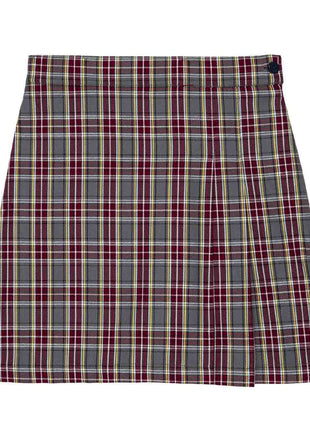 Two-Sided Pleated Skort Plaid #43 by hello nella