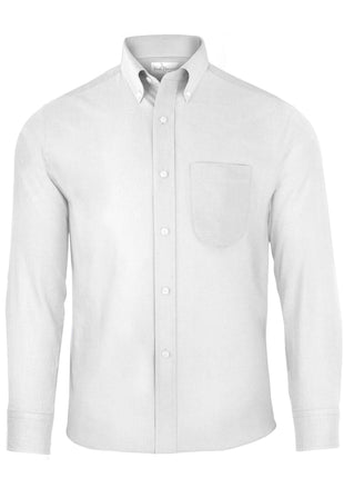 School Uniform Boys and Mens Long Sleeve Oxford Dress Shirt by Tom Sawyer