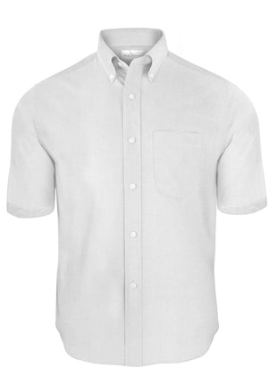 Camisa de vestir Oxford de manga corta para niños y hombres de uniforme escolar de Tom Sawyer