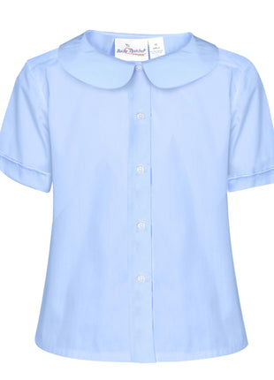 School Uniform Girls Short Sleeve Peter Pan Blouse by Becky Thatcher