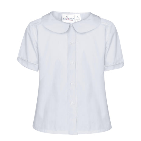 School Uniform Girl Short Sleeve Peter Pan Blouse by Becky Thatcher