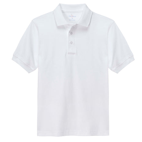 School Uniform Kids Short Sleeve Interlock Polo Shirt by Tom Sawyer