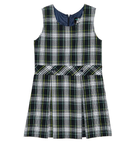 Uniforme escolar Niñas Plaid Jumper Parte superior de la rodilla Plaid #61