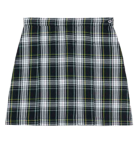 Girls Box Pleat Skirt Plaid #61 (5th-8th)