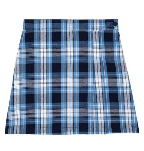 School Uniform Girls Two-Sided Pleated Skort Plaid #76 by hello nella