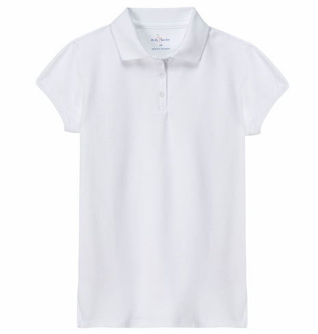 School Uniforms Girls Short Sleeve Feminine Fit Pique Polo Shirt By Becky Thatcher