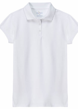 School Uniforms Girls Short Sleeve Feminine Fit Pique Polo Shirt By Becky Thatcher