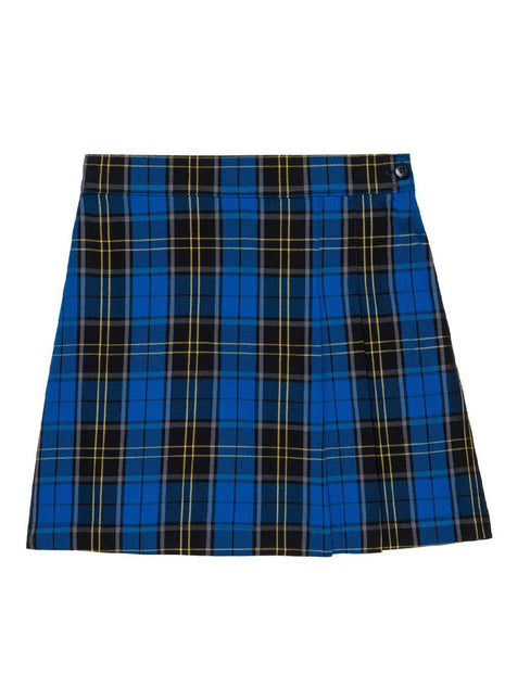 School Uniform Girls Two-Sided Pleated Skort Plaid #92 by hello nella