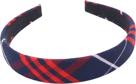 School Uniform Girl Headband Plaid #36