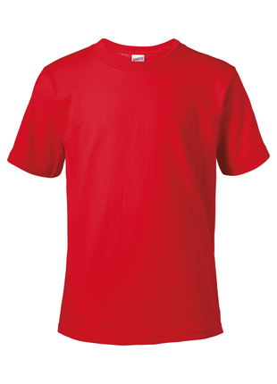 Camiseta de algodón de peso medio para niños con uniforme escolar de Soffe