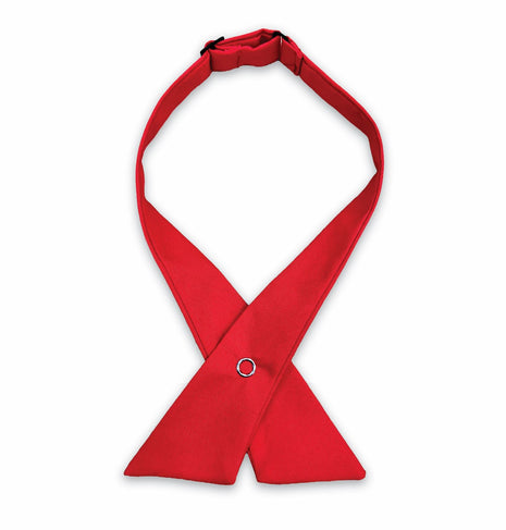 Sheridan Baptist Girls Red Criss Cross Tie