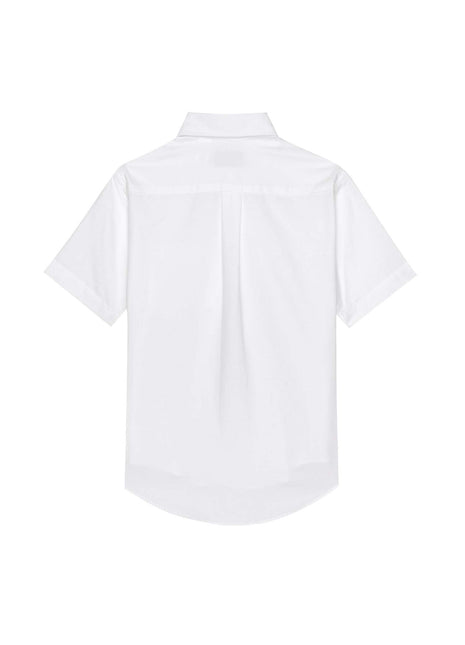 School Uniform Boys and Mens Short Sleeve Oxford Dress Shirt by Tom Sawyer