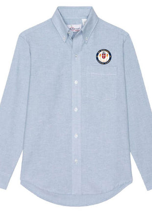 Boys and Mens Long Sleeve Oxford Dress Shirt (K-8TH) Formal Day