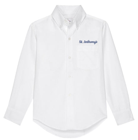 Boys Long Sleeve Oxford Dress Shirt (Prek-6TH) Formal Day