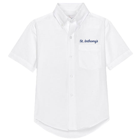 Boys Short Sleeve Oxford Dress Shirt (Prek-6TH) Formal Day