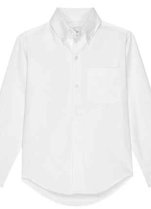 Boys Long Sleeve Oxford Dress Shirt (5TH-8TH) Formal Day