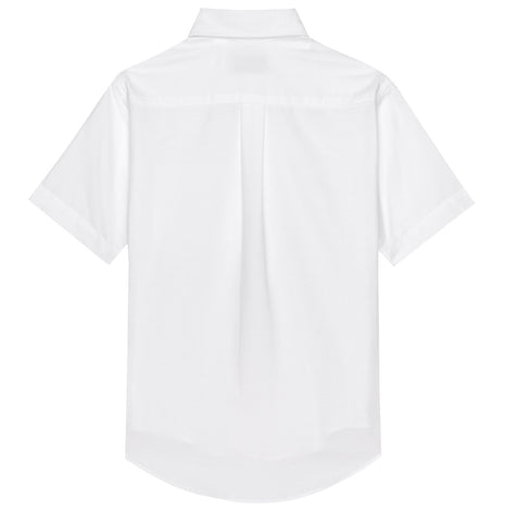 Camisa de vestir Oxford de manga corta para niños y hombres de uniforme escolar de Tom Sawyer