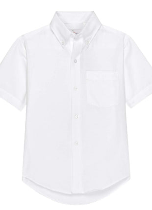 School Uniform Boys and Mens Short Sleeve Oxford Dress Shirt by Tom Sawyer