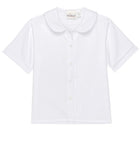 Girl Short Sleeve Peter Pan Blouse (Prek-4TH)