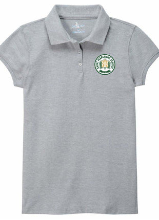 Girls Short Sleeve Pique Polo (Prek-8TH)