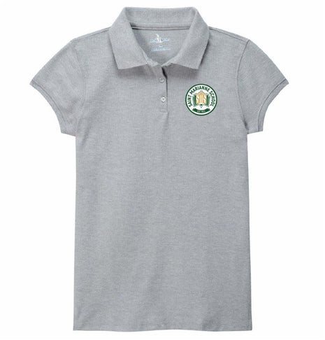 Girls Short Sleeve Pique Polo (Prek-8TH)