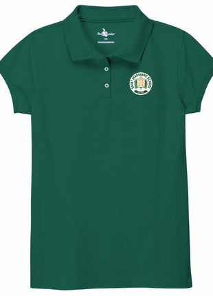 Girls Short Sleeve Pique Polo (Prek-8TH)