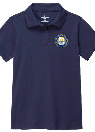 Girls Short Sleeve Interlock Polo (Prek-6TH)