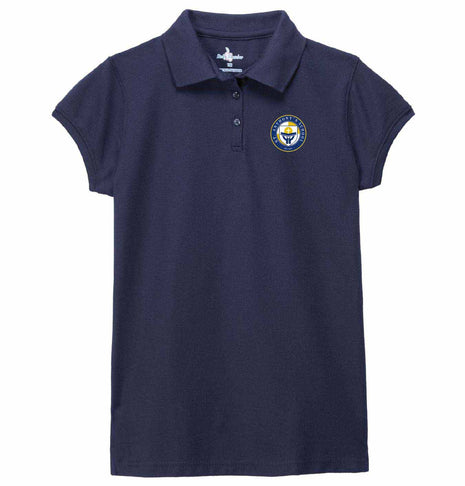 Girls Short Sleeve Pique Polo (Prek-6TH)