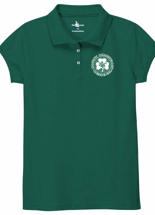 School Uniforms Girls Short Sleeve Feminine Fit Pique Polo Shirt By Becky Thatcher