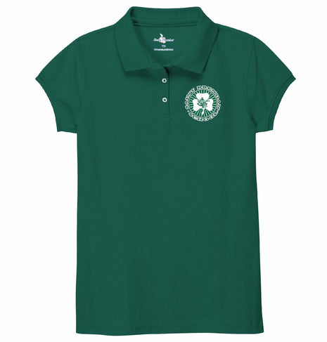 School Uniforms Girls Short Sleeve Feminine Fit Pique Polo Shirt By Becky Thatcher