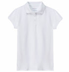 School Uniforms Girls Short Sleeve Feminine Fit Pique Polo Shirt By Becky Thatcher