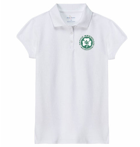 School Uniforms Girls Short Sleeve Feminine Fit Pique Polo Shirt By Becky Thatcher