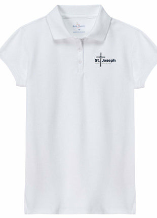 Girls Short Sleeve Pique Polo (Prek-8TH)