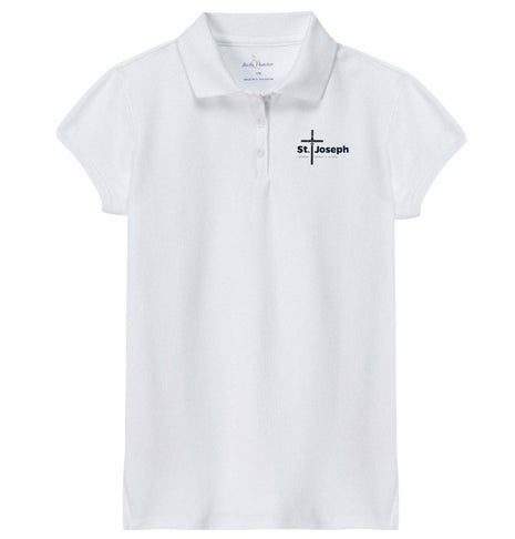 Girls Short Sleeve Pique Polo (Prek-8TH)