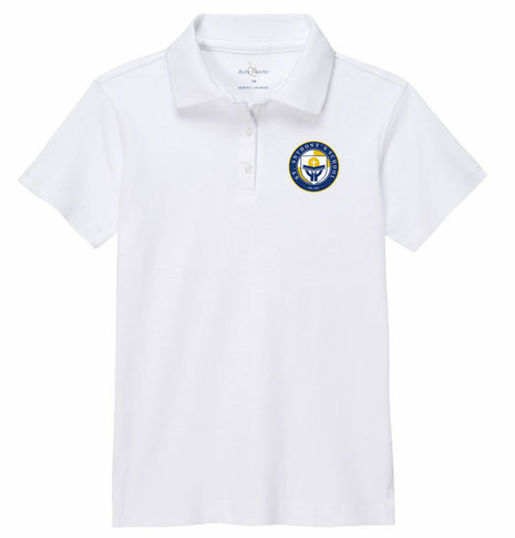 Girls Short Sleeve Interlock Polo (Prek-6TH)