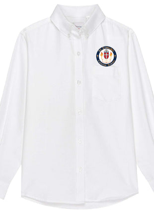Girls Long Sleeve Oxford Dress Shirt (K-8TH) Formal Day