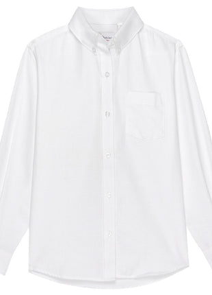 Girls Long Sleeve Oxford Dress Shirt
