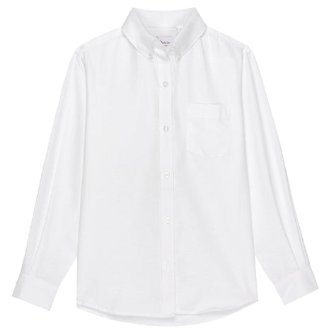 Girls Long Sleeve Oxford Dress Shirt