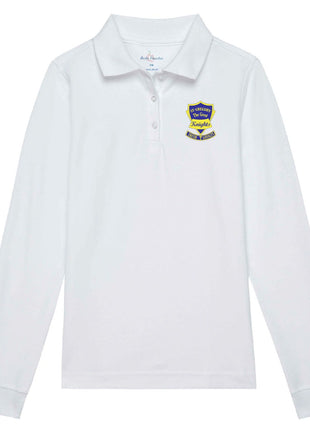 Girls Long Sleeve Pique Polo (5TH-8TH)