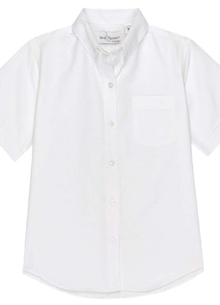 Girls Short Sleeve Oxford Dress Shirt (5TH-8TH) Formal Day