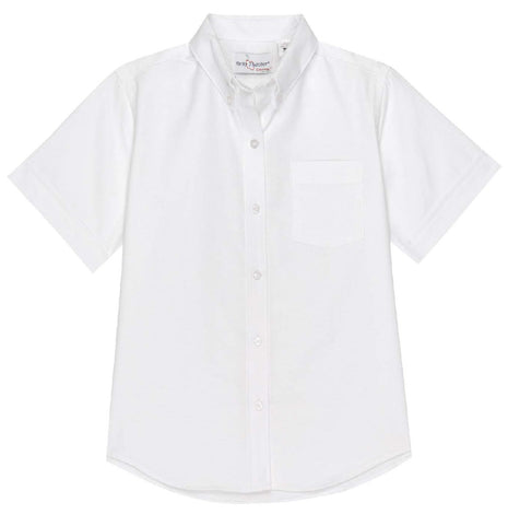 Girls Short Sleeve Oxford Dress Shirt (5TH-8TH) Formal Day