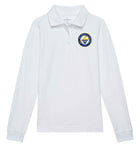 Girls Long Sleeve Pique Polo (Prek-6TH)