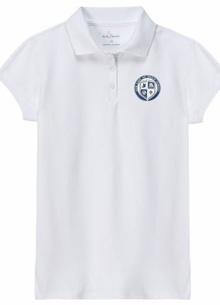 Girls Short Sleeve Pique Polo (Prek-8TH)